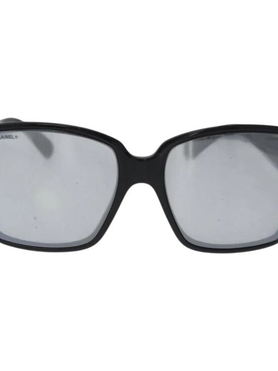 CHANEL COCO Mark Sunglasses plastic Black 5385-A CC Auth BA11986 main image 10